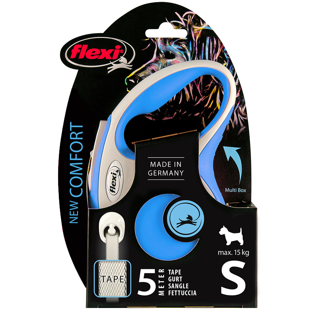 FLEXI NEW COMFORT S Cord 5 M Bleu