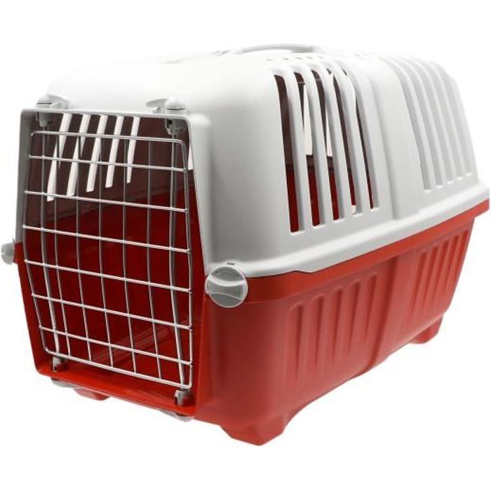 CAGE DE TRANSPORT PRATIKO 1- PORTE MÉTAL 48Cm