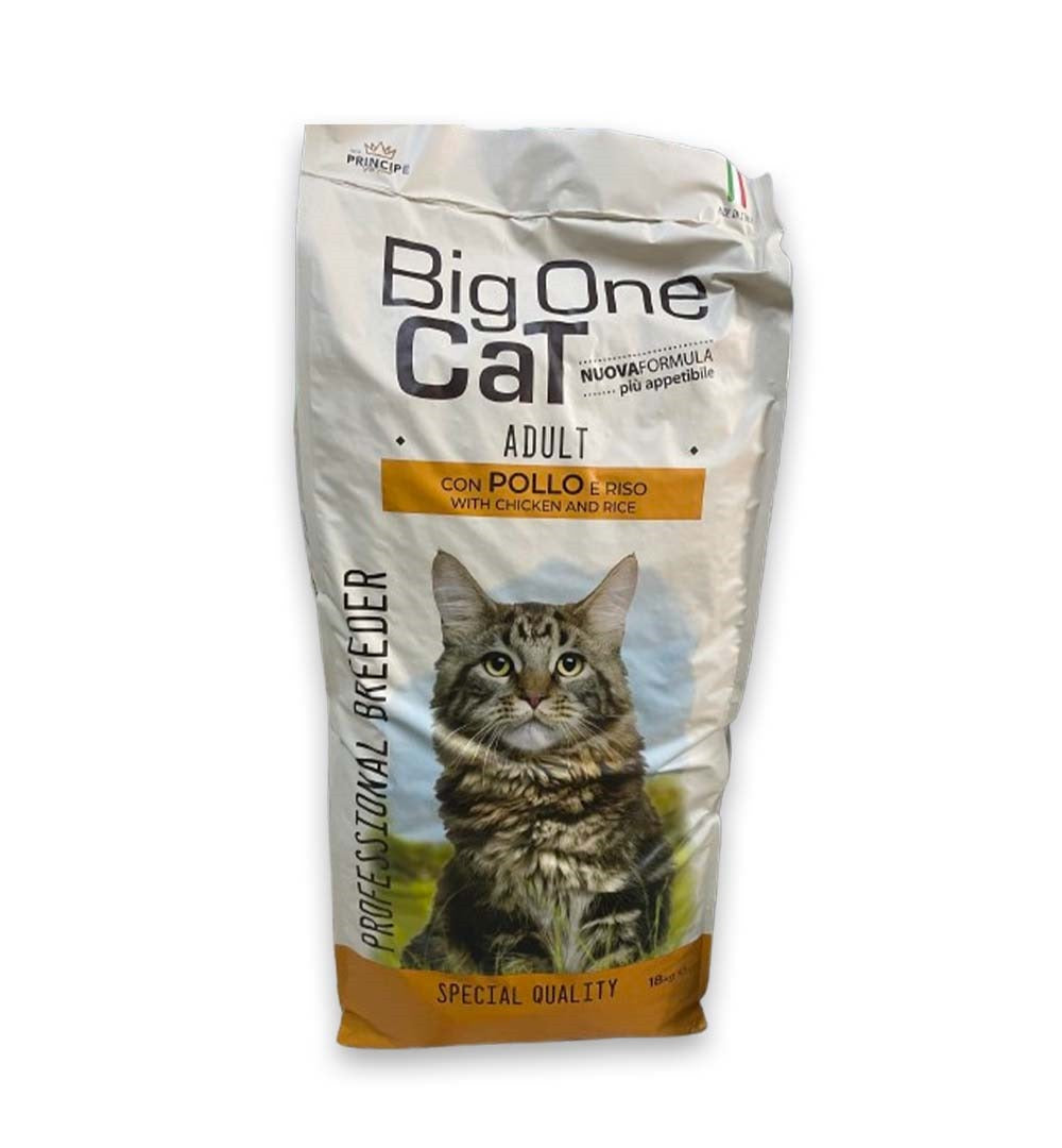 BIG ONE CAT - CROQUETTE POUR CHAT AU POULET- 18 KG