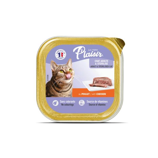 BARQUETTE PLAISIR - POULET 100 G