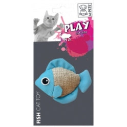 M-PETS POISSON POUR CHAT AVEC CATNIP 1 PCS