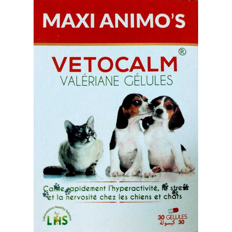 VETOCALM MAXI ANIMO'S 30 GÉLULES